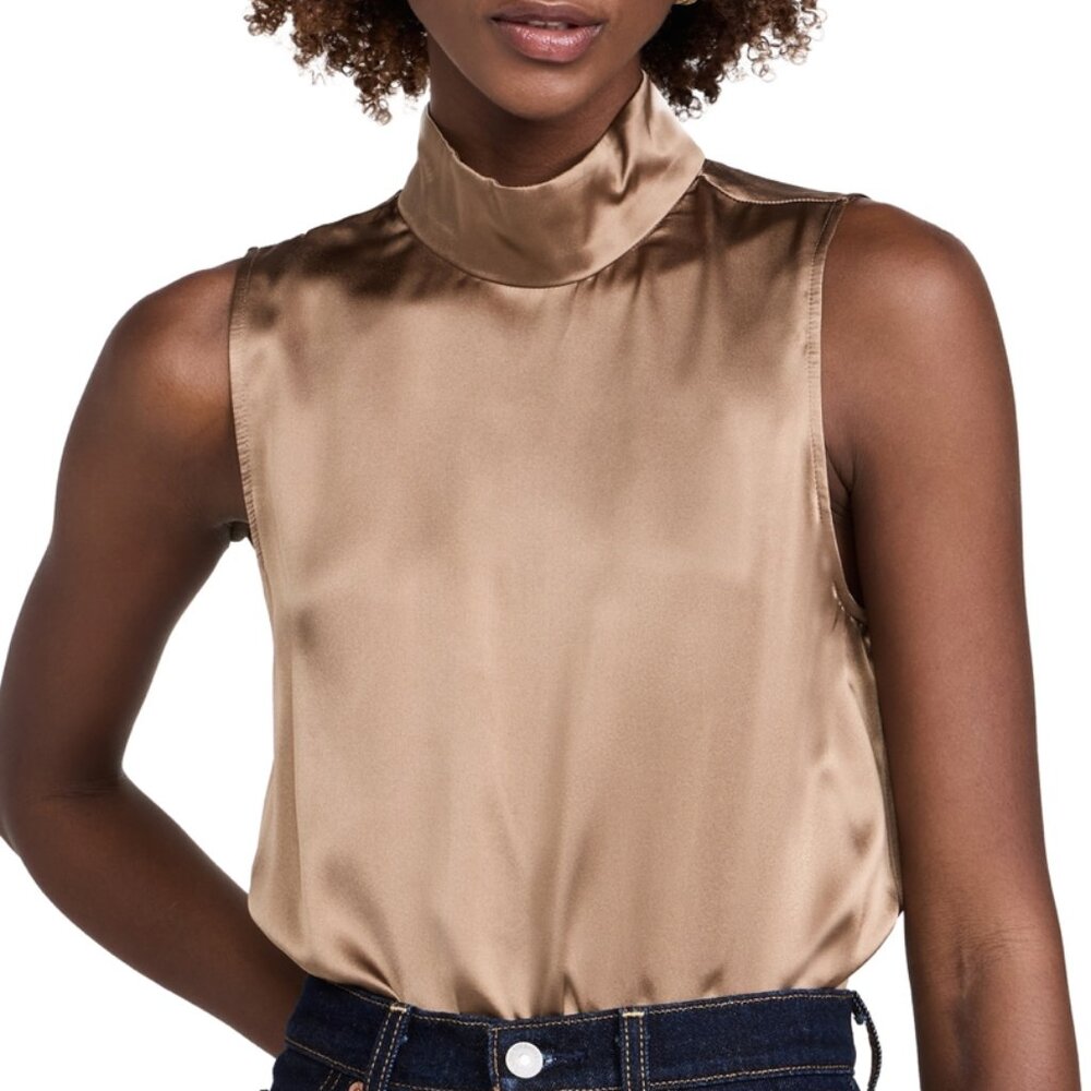 Business Casual Tan Colored Top